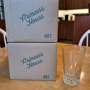 Princess House Crystal tumblers